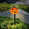 Halloween Solar Pumpkin and Ghost Outdoor Waterproof Garden Lights