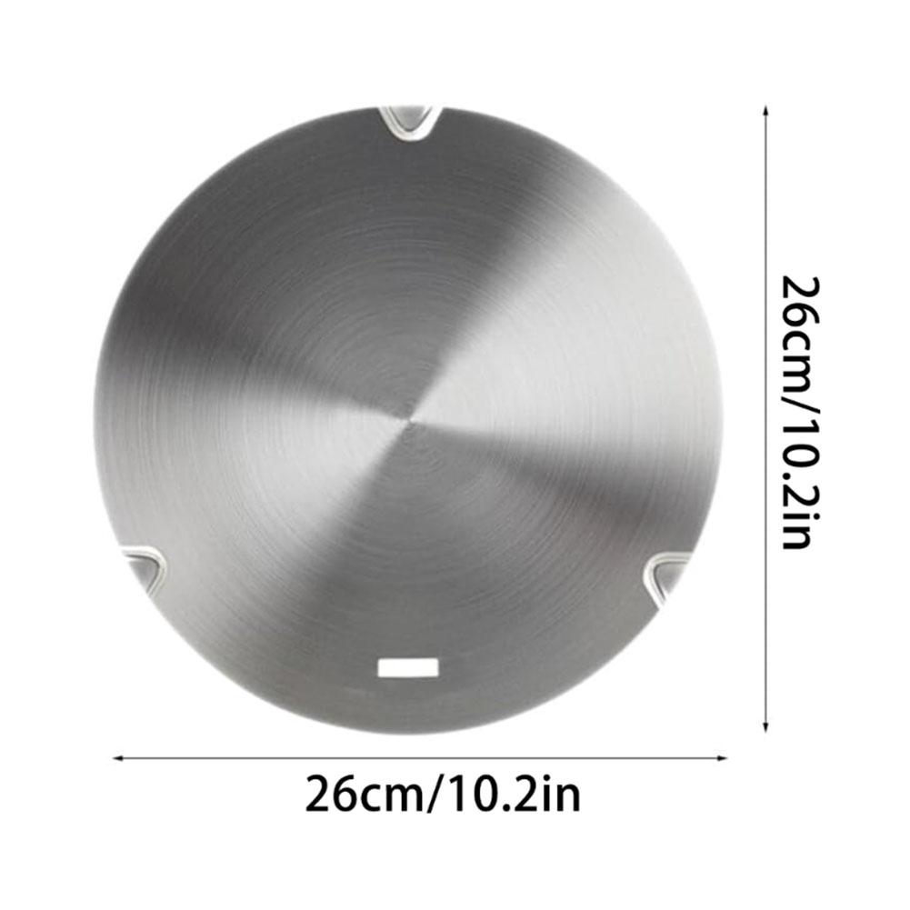 22*22cm Magnetic Heat Plate Cooking Heat Conductor Easy Cleanup High Temperature Resistance Safe Cooking Experience