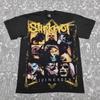 Slipknot Band T-Shirt Sicnessesarge Grafikdruck T-Shirt