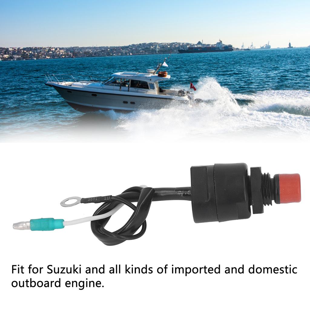 17.5cm Outboard Engine Flameout Switch Marine Boat Emergency Cut Off Switch Motor Switch Accessories for Suzuki