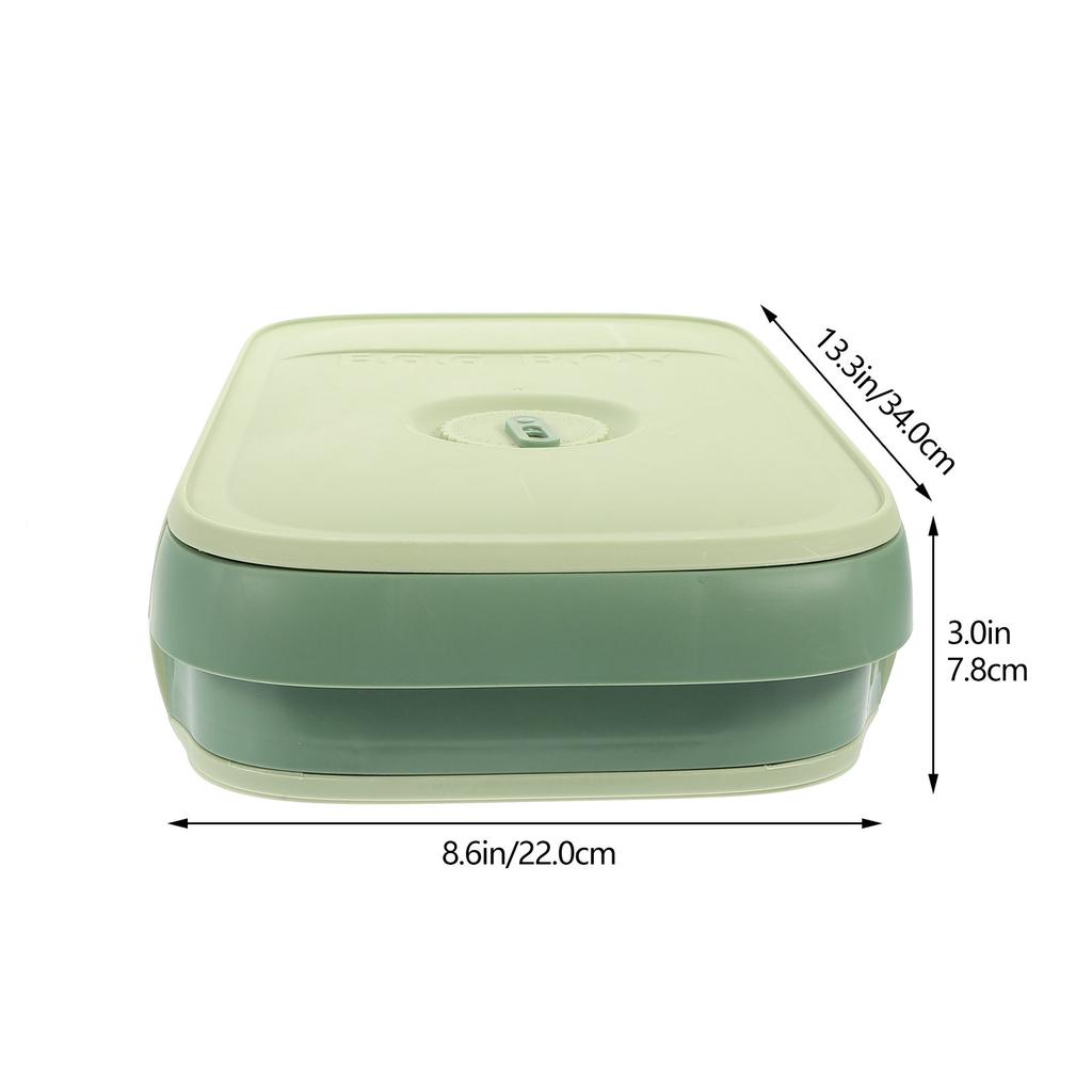Egg Drawer Type Box Large Capacity Automatic Rolling Eggs Tray Container Refrigerator Egg Holder with Strong Air Permeability