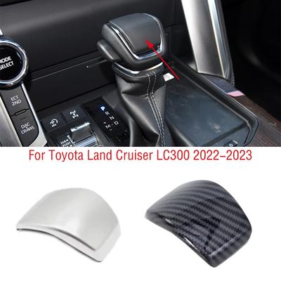 Para Toyota Land Cruiser 300 LC300 2022 2023 Manopla de câmbio automática Alavanca de handebol Cabeça de câmbio Adesivo de proteção Tampa