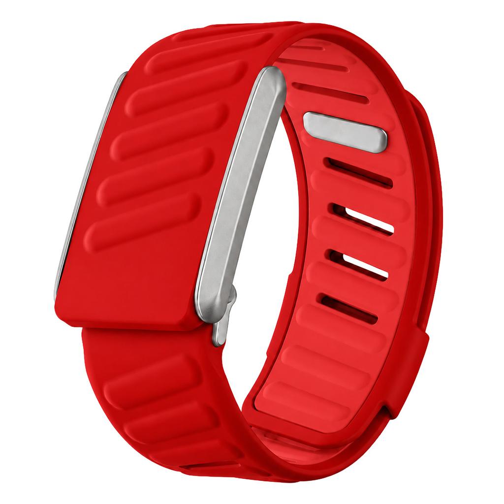 Compatible for WHOOP 4.0/5.0 MG SportFlex Wrist Band Soft-Touch Silicone Waterproof and Sweatproof Soft Adjustable Rubber Band