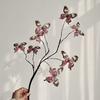 Butterfly Flower Branches Decor Handcrafted Silk Flower Arrangement