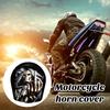 Motocyklový kryt na klakson Vlastní lakovaná sekačka Jedinečná a mrazivá dekorace Kryt na klakson pro vás