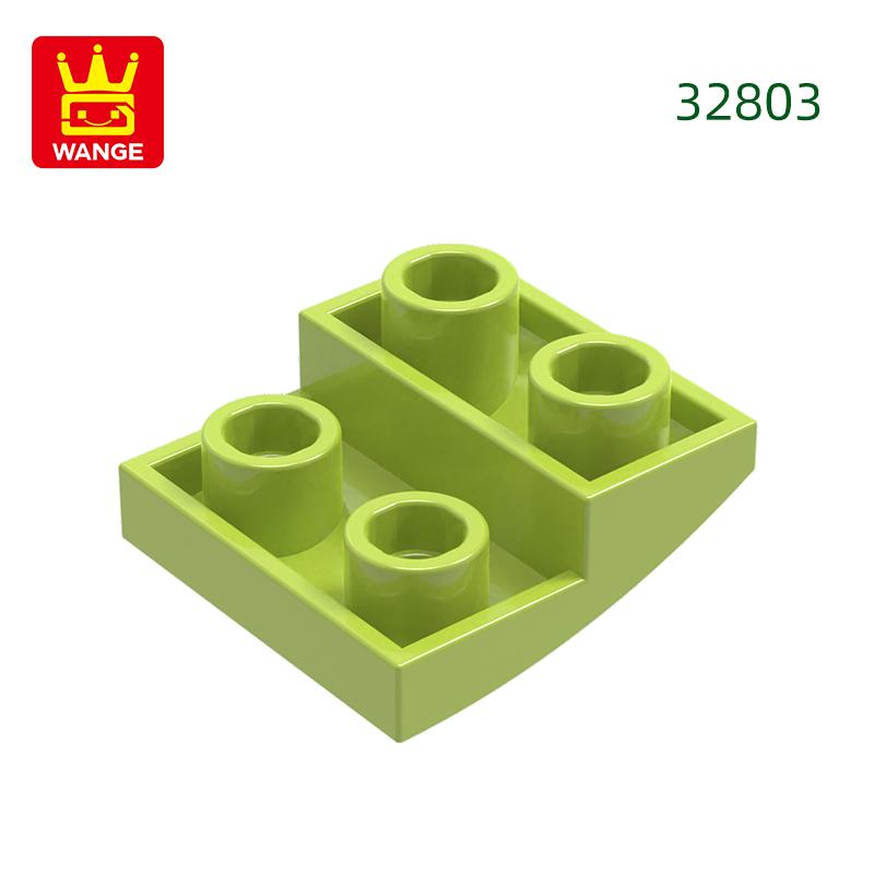 150Pcs/lot 32803 Slope Curved 2x2x2/3 Construction Block Moc Colour Accessories Works With featuring Brick DO IT YOURSELF Children's Toy