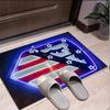 Atletico Madrid Pattern Rug, Indoor/Outdoor Mat, for Picnic, Gameroom, Bedroom, Office, Living Room, Home Decor Carpet, Birthday Gift
