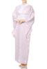 Washable Long Undergarment for Women with White Long Undergarment for Women [KYOETSU] Half-collar, Kimono, (no Collar, Wisteria, M)