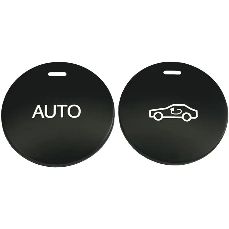 Car Console AC Air Conditioning AUTO Volume Buttons Sequ Cover Stickers Trim For Mercedes Benz C E CLS GLK Class W204 W212