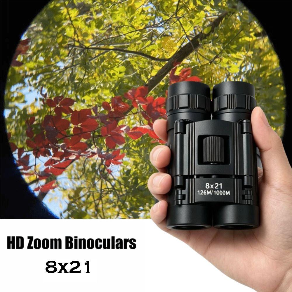 8X HD Zoom Binoculars BAK4 Portable Binocular Telescope Binoculars High Magnification Concert