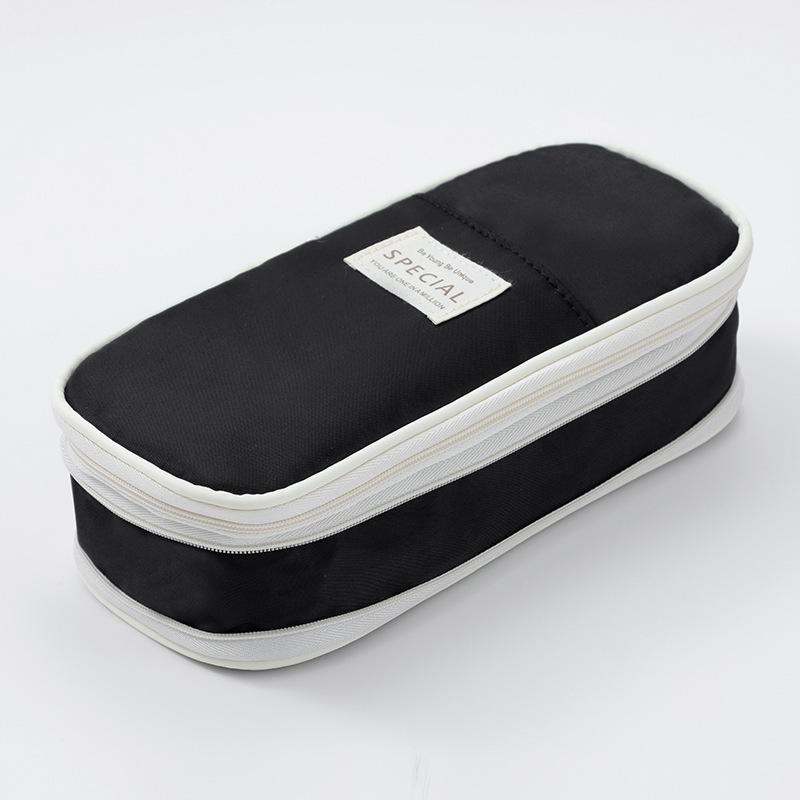 Large-Capacity Dirt-Resistant Pencil Case for Primary and Junior High School Girls - Stylish and Simple Design