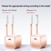 Compatible Gallium Nitride Charger for iPhone 12–15 Pro Max, 16, and 14 Plus PD Fast Charging