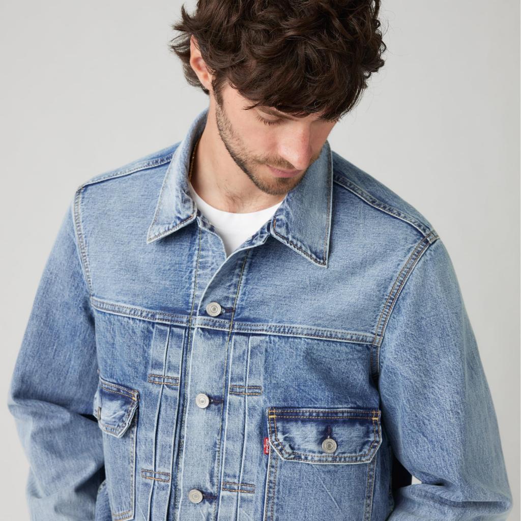Levi's Type II Trucker Denim Jacket Men's US L A7632-0014