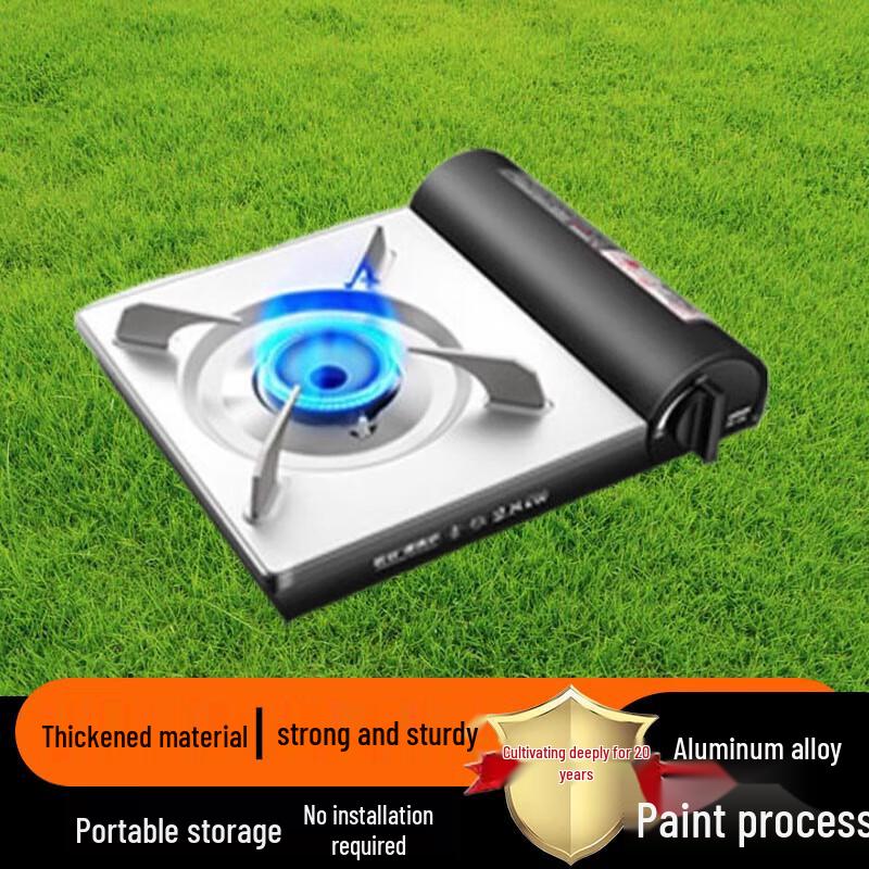 Portable Camping Gas Stove & Pot Set