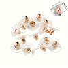 120pcs/lot Earring Backs Safety Bullet Stopper Rubber Jewelry Accessories DIY Parts Ear Plugging