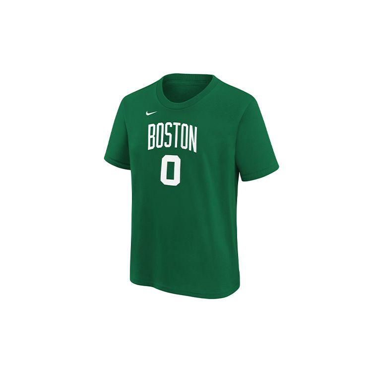 

Nike Трендовая простая удобная футболка с коротким рукавом для детей НБА Зеленая 3Z2B7BCMW-CELJT M