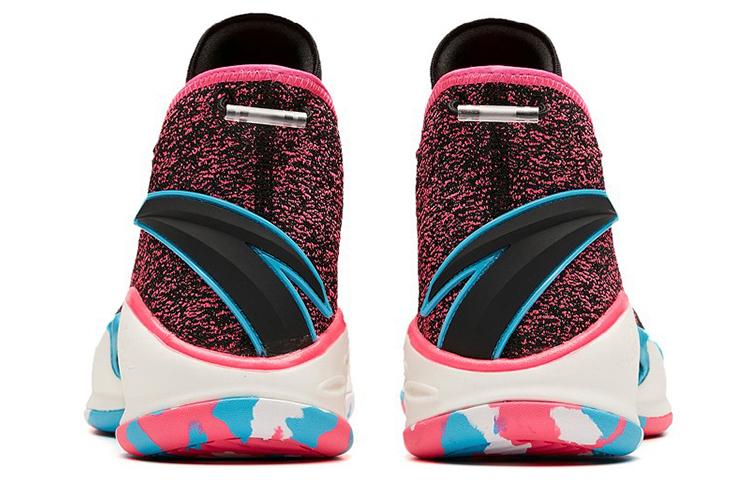Men's Sneakers Anta Basketball Collection High Top Performance Basketball Shoes Men's Neon Pink