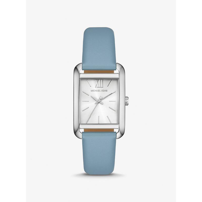 

Женские часы Michael Kors Petite Monroe с серебристым покрытием и кожаным ремешком MKO1061 джинсовый