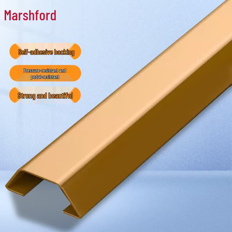 Masfu Stainless Steel Floor Cable Protector W 2.4cm L 1m