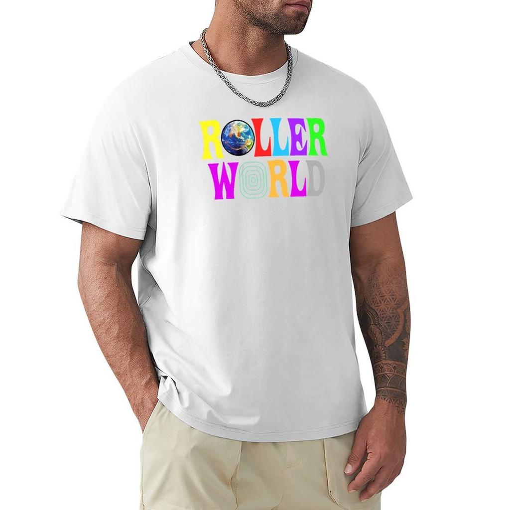 On My Block  RollerWorld TShirt Funny tshirt oversize tshirts man funny shirt cotton t shirts for men cotton