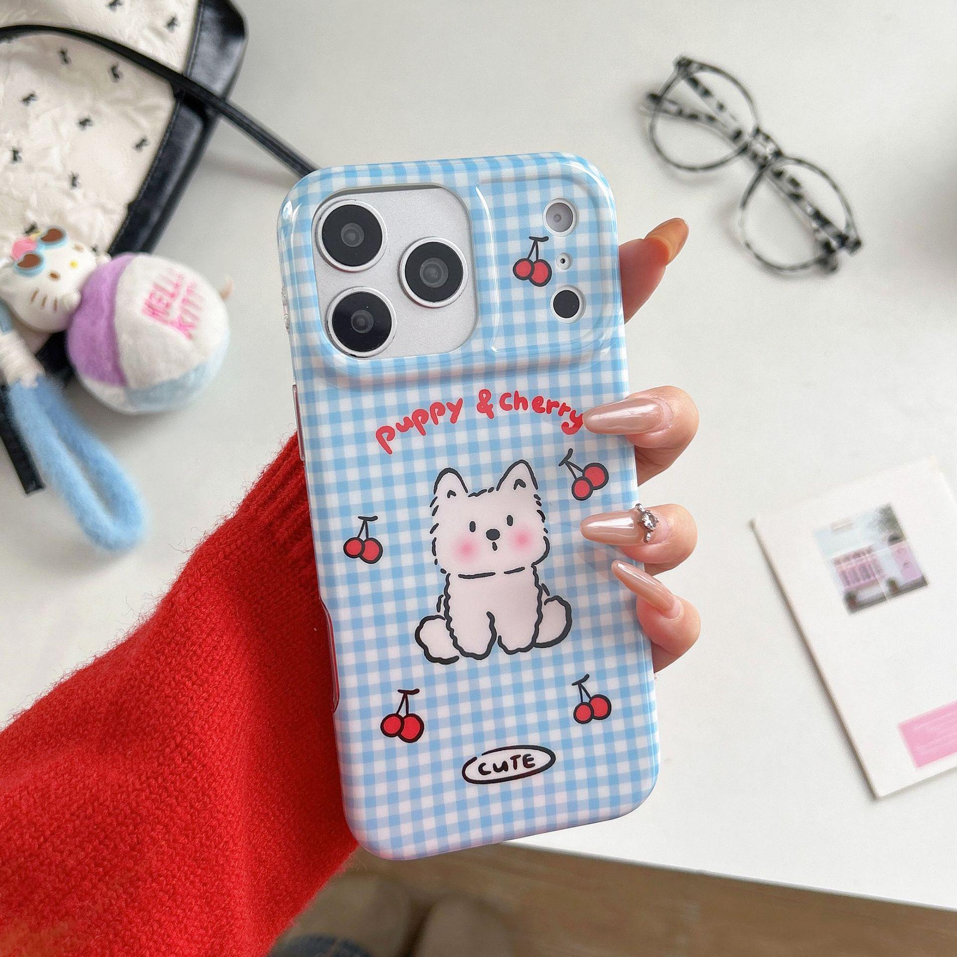 

Blue Plaid iPhone 17 Pro Max Case, IMD Compatible for Apple 16 Phones. 17 Pro