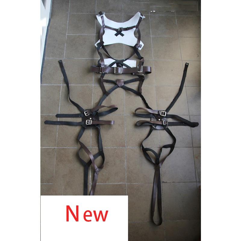 Hoogwaardige Attack on Titan Shingeki No Kyojin harnasriem voor stijlvolle cosplay