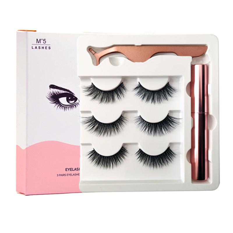 Magnetic Eyelashes False Eyelash Eyeliner Lash Makeup Set