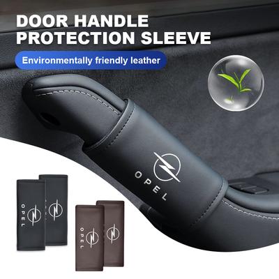 For Car Door Inner Handle Protector Armrest Handle Decor Cover Corsa Astra H G J Insignia Vectra Zafira Meriva