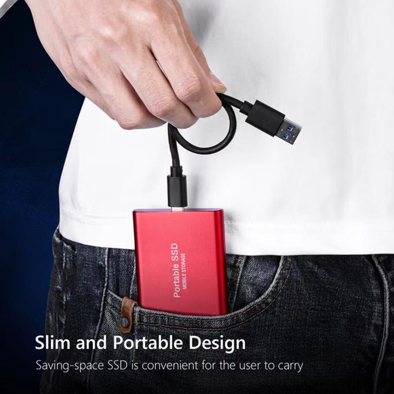 External Mobile Solid State Drive 512GB/1TB USB 3.0 High-Speed for Phone/Computer