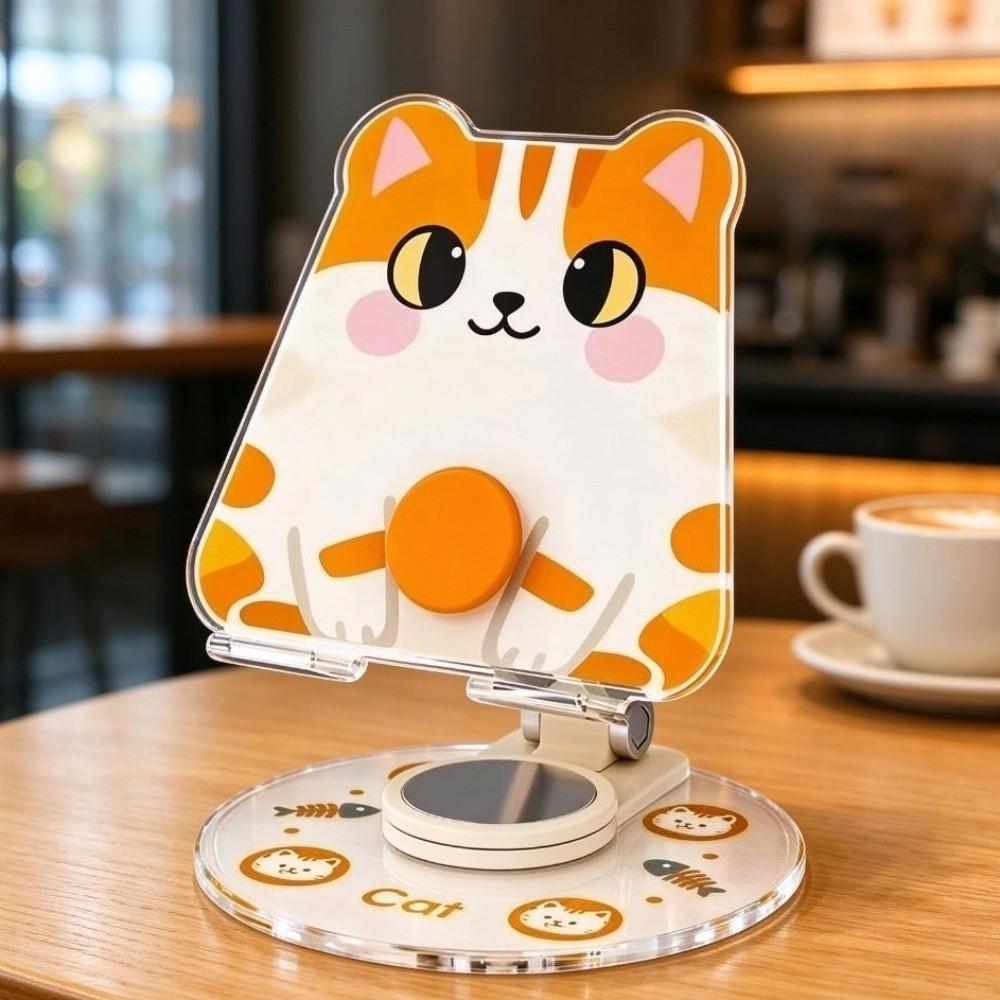 Foldable Phone Stand Adjustable Phone Bracket Tablet Stand Acrylic Animal Phone Stand FaceTime