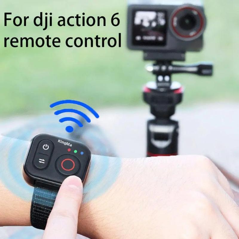 Voor DJI ACTION 6/ ACTION 5 PRO/ACTION 4/OSMO 360 5.0 Bluetooth Draadloze Afstandsbediening Selfie Afstandsbediening Met Polsband
