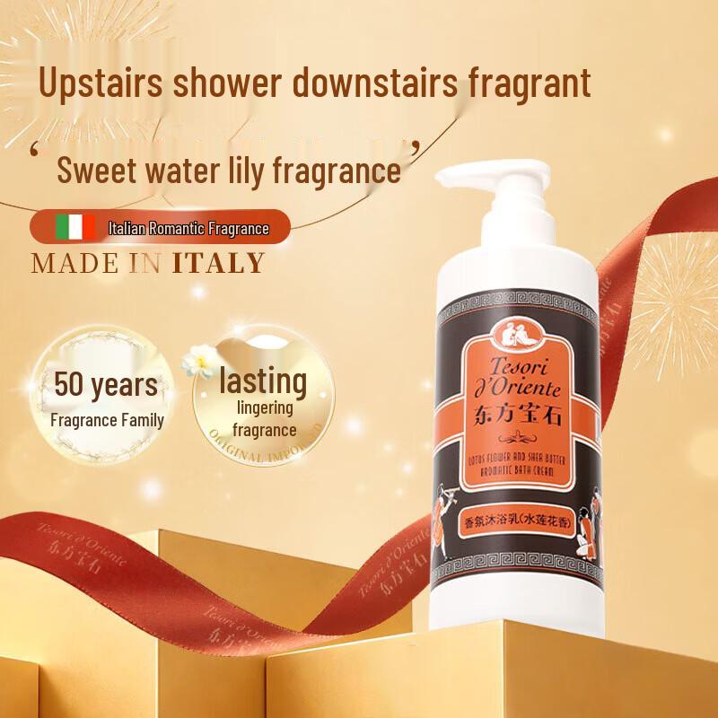 Tesori d'Oriente Water Lily Scented Shower Gel
