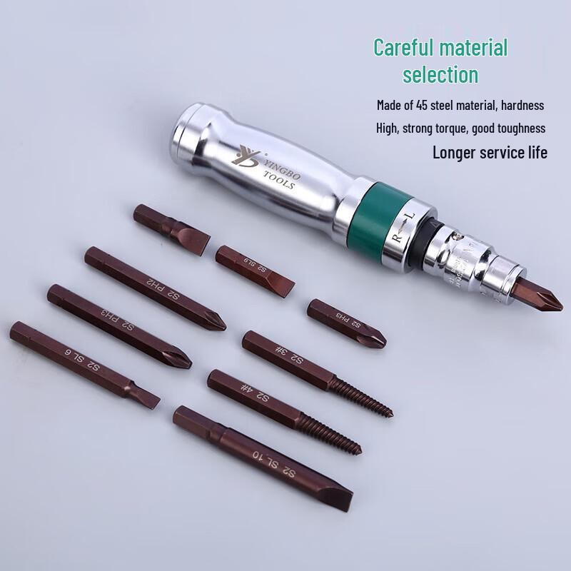 Impact Screwdriver & Rust Remover Set