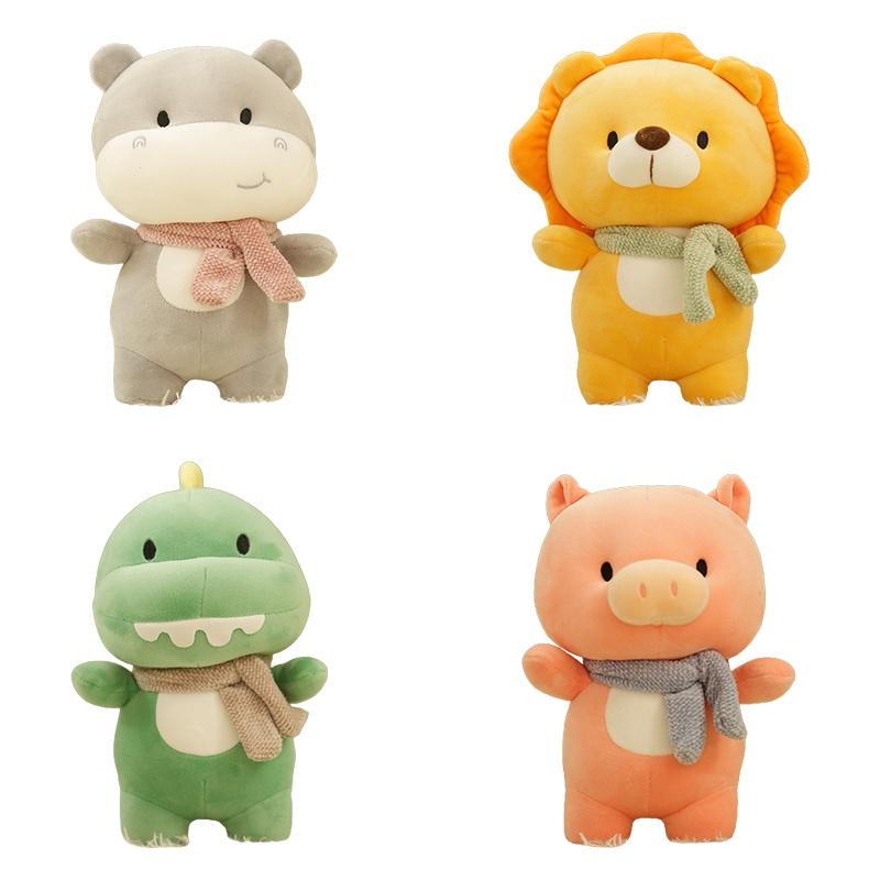Soft And Adorable Animal Plush Toy Ornament For Any Age Lion Dinosaur
