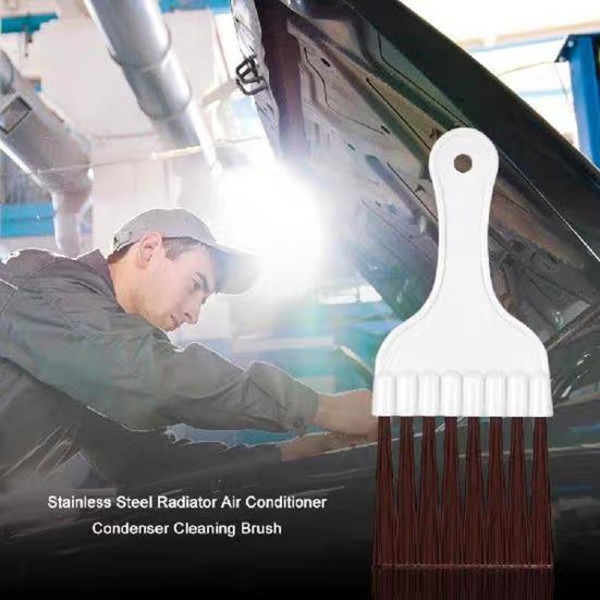 1 Satz Kühlerkamm Sparen Sie Mühe Effiziente Reinigung Dichte Borsten Staub