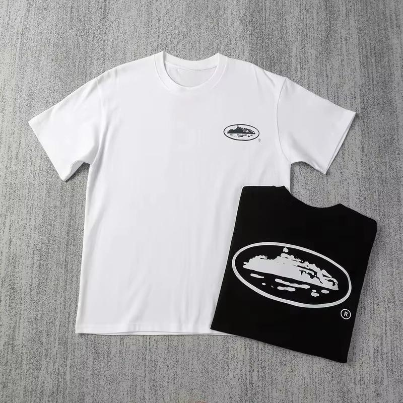 Classic Island Logo Street Trendy Brand Tshirt Cotton Graphic Tee Unisex Unisex Summer Streetwear
