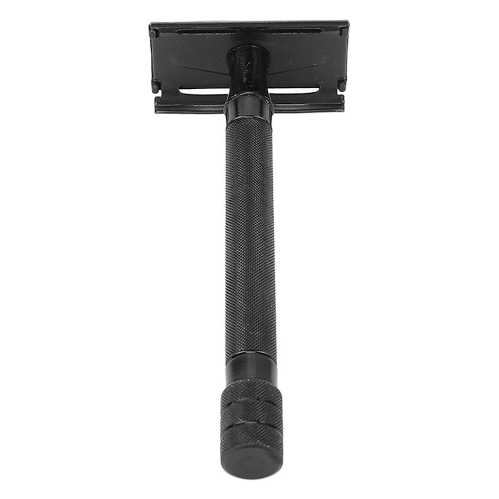 Long Handle Double Edge Safety Razor Metal Manual Safety Shaving Razor Men Shaver Without Blade