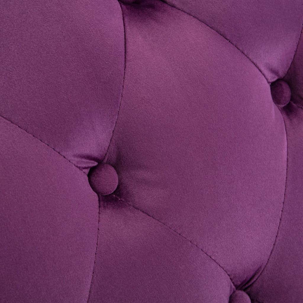 Chaiselongue Lila Velvet