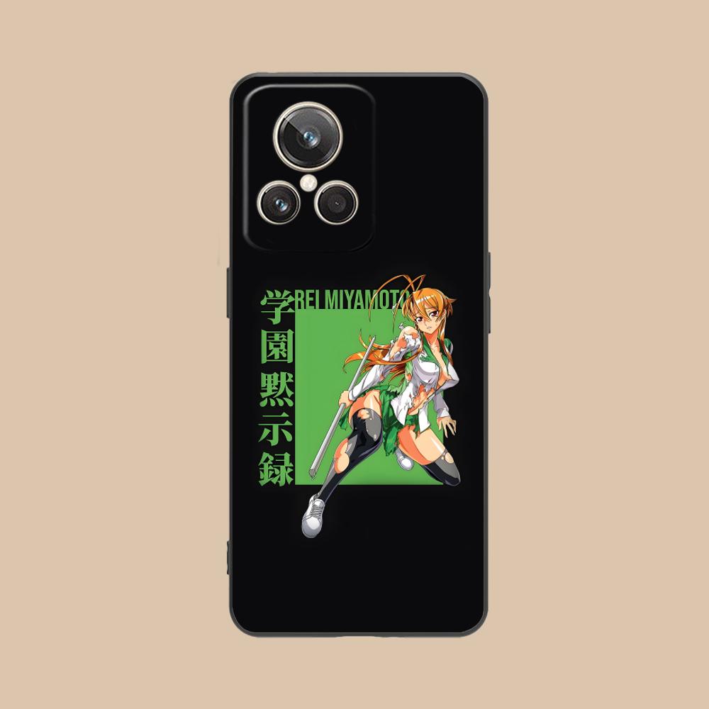Highschool Rei Miyamoto Phone Case for Realme 15 14 13 12 11 10 9 Pro Plus T I Lite 5G Colorful Printing Cover Pretty Cover