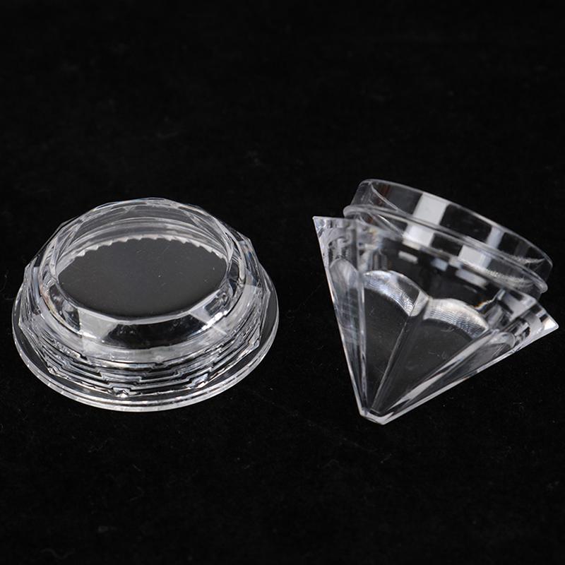 10Pcs/Set 5G Mini Cosmetic Empty Jar Pot Diamond Cream Box Refillable Bottles