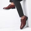 Leather Shoes Men's Business Formal Shoes Large Size Casual Shoes Versatile Pointy Wedding Shoes