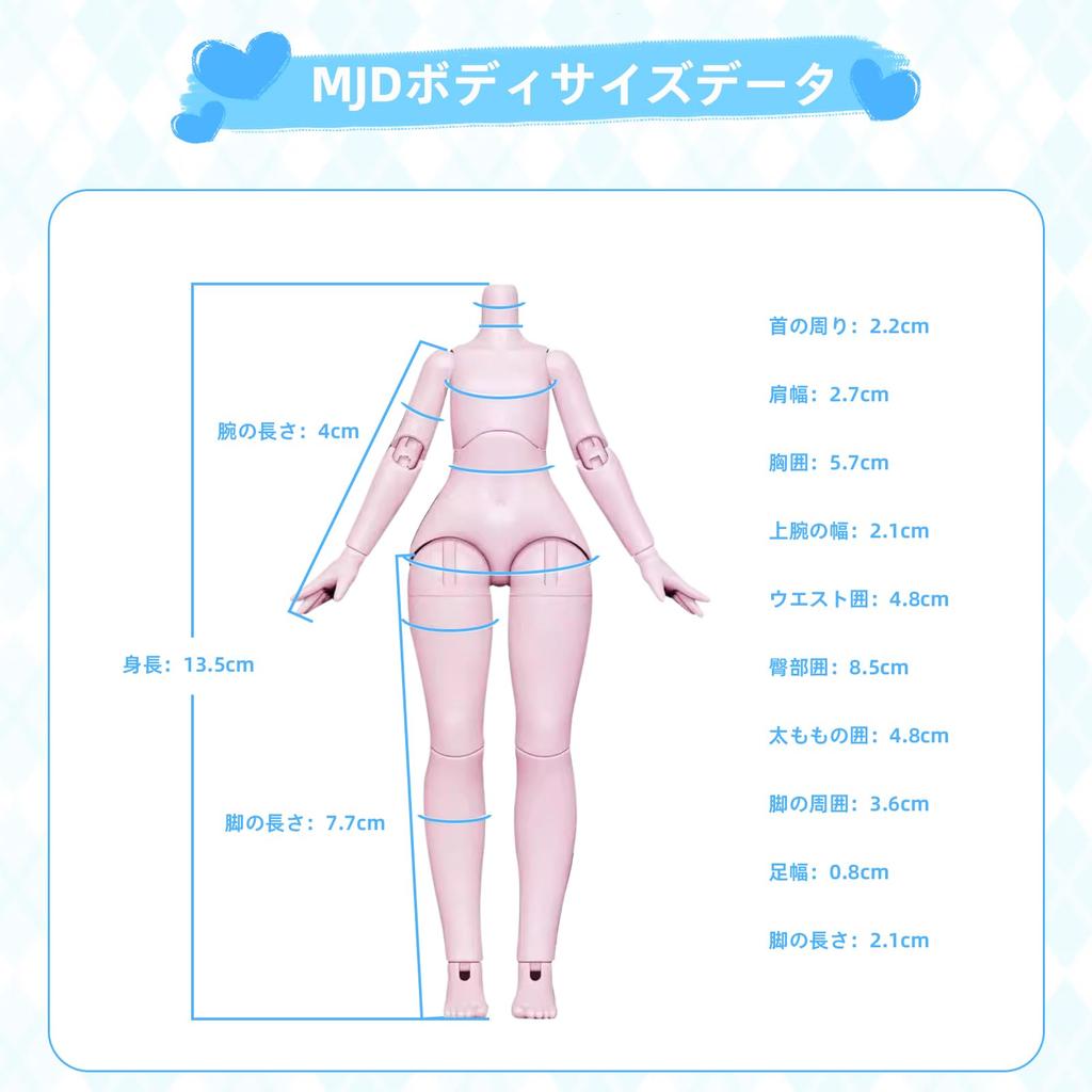 Blind Doll Hydune Model Butterfly Blind Box BJD Doll 18 Scale BJD Articulated Figure Anime Doll Gift for Girls Ages 15 and Up Made of PVC & ABS with