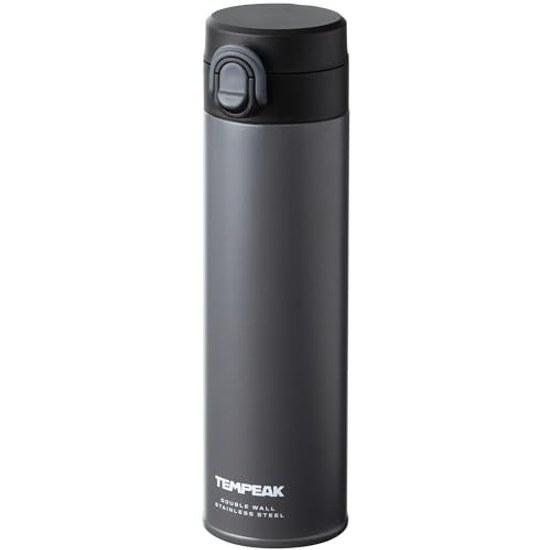 Atlas Water Bottle 500ml Super Insulated One-Touch Mug Vacuum Insulation Easy Clean Lightweight Slim Coffee Compatible Sports Drink Stainless Steel