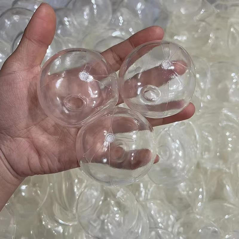1/2Pcs Diy Empty Ball Skin Handmade Ball Decompression Slow Rebound Toy Sphere Jewelry Trp Casting Molds Tools