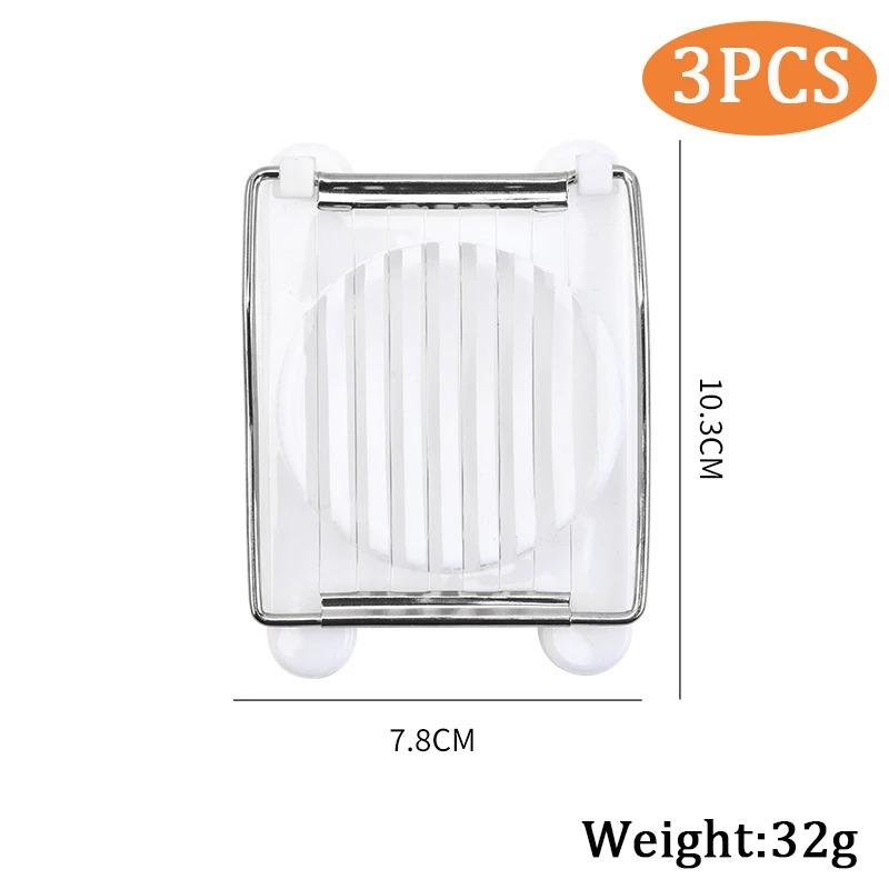 Kitchen Accessories Stainless Steel Egg Slicer Chopper Fruit Salad Egg Slicer Egg Tools Kitchen Tools Egg Opener Chicken