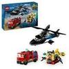 LEGO City 60462 Helicopter, Fire Truck and Modular Submarine - Toy for Ages 7+
