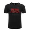 Being HuUnisex Simple Letter Unisexs Unisex T Shirt Tshirt New Short Sleeve Casual Tshirt Top Tee