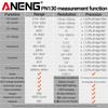 ANENG PN130 Clamp Meter Digital  Multimeter 4000 Ohm Voltage Current meter Hz Test Tools Counts AC/DC Voltage Capacitance NCV
