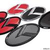3D ABS K Logo Auto Motorhaube Heckklappe Emblem Abzeichen Aufkleber für KIA Stinger KX3 Sportage Sorento K5 Rio K3 Optima Zubehör