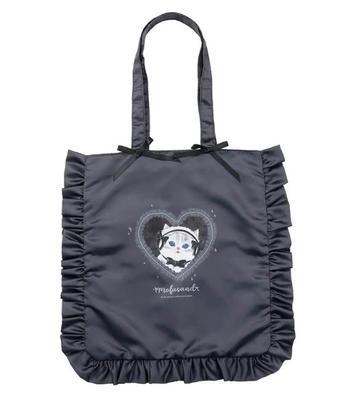 Mofusand Ballet Core Tote Bag Kuroribo Nyan Black Japan NEW